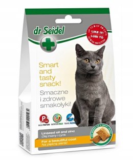 DR SEIDEL Smakołyki dla kotów - piękna sierść 50g