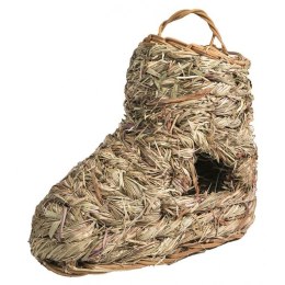 Domek but z trawy dla gryzoni