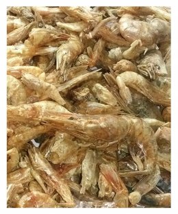 GLOPEX suszone krewetki PREMIUM pokarm dla ryb i żółwi 1000 ml/ 140g