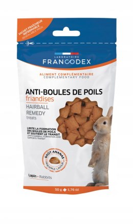 FRANCODEX Przysmak przeciw zakłaczeniom królików