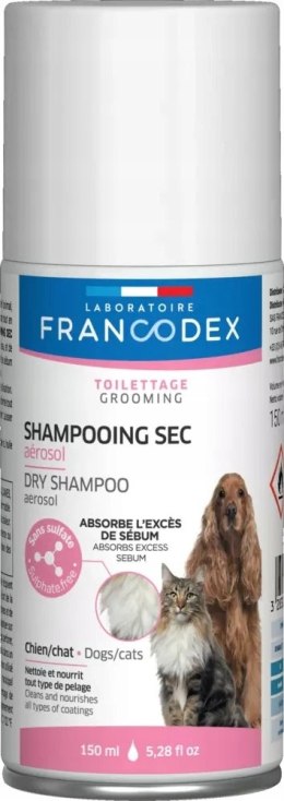 FRANCODEX Szampon suchy dla psów i kotów 150 ml