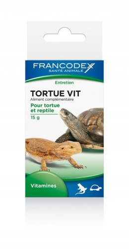 FRANCODEX Witaminy dla żółwi i gadów - 15 g