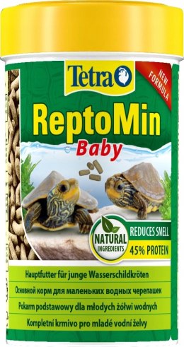 Pokarm dla żółwia Tetra ReptoMin Baby 100 ml