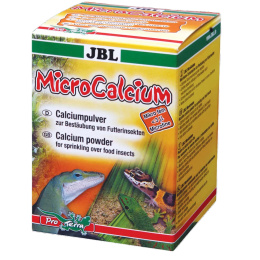 JBL TERRA MICROCALCIUM 100G puder wapienny do posypywania żywego pokarmu